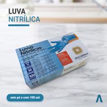 Luva nitrilica azul descarpack tamanho m Luva nitrilica azul descarpack tamanho m