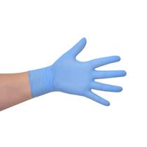 Luva Nitrílica Azul Procedimento Não Cirúrgico S/Pó - C/100UN - MEDIX