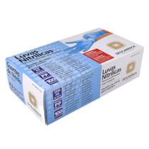 Luva Nitrílica Descartável Descarpack - Azul - Tamanho PP - 100 Unidades