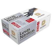 Luva Nitrílica Descartável Descarpack - Preta - Tamanho M - 100 Unidades Luva Nitrílica Descartável Descarpack - Preta - Tamanho M - 100 Unidades