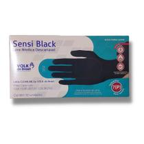 Luva Nitrílica Descartável Sem Amido P Volk c/50 un
