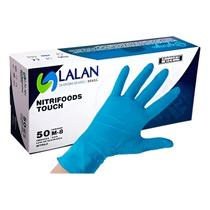 Luva Nitrílica Descartável Touch Premium Caixa 50 Unidades Original