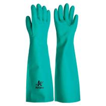 Luva Nitrílica KA 15 Kalipso Cano Longo tamanho M Proteção Química