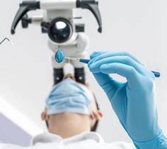 Luva Nitrílica Médica Uso Hospitalar Azul CA 44426 Volk