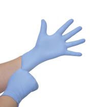 Luva Nitrílica Não Cirúrgica Azul Sem Pó 100 Unidades Medix
