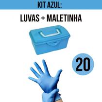 Luva Nitrílica P e M - Sem Pó com 100 unidades - Talge