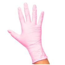 LUVA NITRILICA PARA PROCEDIMENTO ROSA TAMANHO G Santa Clara