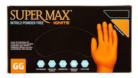 Luva Nitrílica Powder Free Ignite EG 90Un Supermax