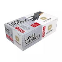 Luva Nitrílica Powder Free Preta com 100 Unidades Tamanho M - Descarpack Luva Nitrílica Powder Free Preta com 100 Unidades Tamanho M - Descarpack