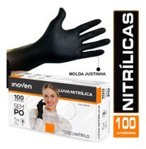 Luva Nitrílica Preta Inoven TAM G Luva Nitrílica Preta Inoven TAM G