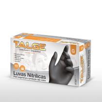 Luva nitrilica preta s/ po g c/100 un. - TALGE Luva nitrilica preta s/ po g c/100 un. - TALGE