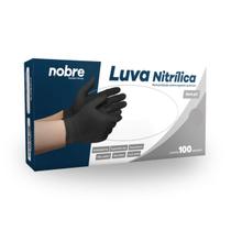 Luva Nitrílica Preta Sem Pó Tamanho G 100 Unidades Luva Nitrílica Preta Sem Pó Tamanho G 100 Unidades