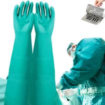 Luva Nitrílica Profissional Clínicas Longa Luva Nitrílica Profissional Clínicas Longa