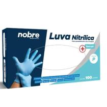 Luva Nitrílica sem pó caixa C/100 unidades P azul Nobre Luva Nitrílica sem pó caixa C/100 unidades P azul Nobre