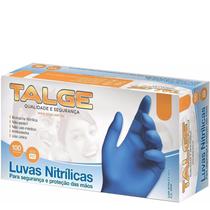 Luva Nitrilica Sem Po Talge G Azul 100un