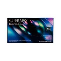 Luva Nitrílica Sonic Tamanho XG - Supermax