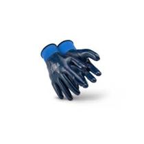 Luva nitrilica ss-np 1002 tam 9 azul super safety