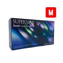 Luva nitrilica supermax sonic c/100 (m)