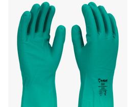 Luva Nitrílica Verde C/forro Produtos Quimicos e Limpeza Luva Nitrílica Verde C/forro Produtos Quimicos e Limpeza