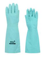 Luva Nitrilica Verde Cano longo 45 cm Volk TAM G/9