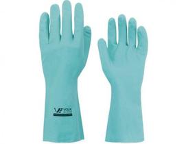 Luva nitrílica verde standard volk sem forro ca 16.314