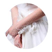 Luva Noiva Debutante De Renda Casamento 1 Par luxo Festa Deli Luva Noiva Debutante De Renda Casamento 1 Par luxo Festa Deli