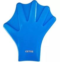 Luva Palmar Nadadeira De Mão Dedo Para Natação Piscina Mergulho Hidroginástica Silicone Cetus Frogg