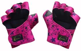 Luva para Academia Luva com Polegar de Neoprene Caveira Rosa Luva para Academia Luva com Polegar de Neoprene Caveira Rosa