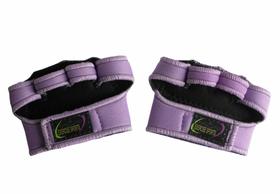 Luva para Academia Meia Luva de Neoprene Lilás Luva para Academia Meia Luva de Neoprene Lilás