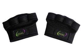 Luva para Academia Meia Luva de Neoprene Preto