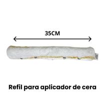Luva Para Aplicador De Cera Bralimpia 35 Cm Uso Profissional Luva Para Aplicador De Cera Bralimpia 35 Cm Uso Profissional