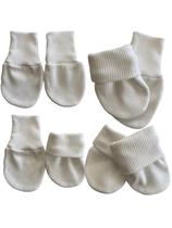 Luva para bebê kit com 4 pares
