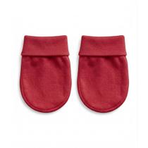 Luva para Bebê Suedine 100% Algodão Antialérgico - Par Avulso ou Kit 3 Pares - Proteção e Conforto R
