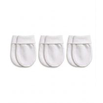 Luva para Bebê Suedine 100% Algodão Antialérgico - Par Avulso ou Kit 3 Pares - Proteção e Conforto R