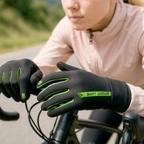 Luva Para Ciclismo Feminina Esportiva Térmica Touch Screen Impermeável