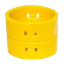 Luva Para Conduite Corrugado 25mm Amarela - Adtex Luva Para Conduite Corrugado 25mm Amarela - Adtex