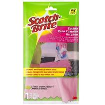 Luva para Cozinha SCOTCH-BRITE TAM P Rosa 3M