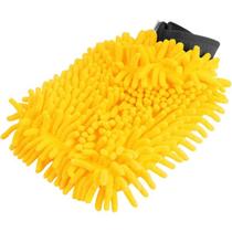 Luva para Limpeza Automotiva de Microfibra Multiuso Amarela Vonder - 6364025180 Luva para Limpeza Automotiva de Microfibra Multiuso Amarela Vonder - 6364025180