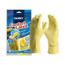 Luva para limpeza danny confort simples amarela g