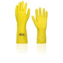 Luva Para Mão Latex Forrada Multuso Slim Amarela VOLK Luva Para Mão Latex Forrada Multuso Slim Amarela VOLK