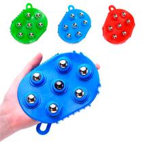 Luva Para Massagem Corporal Giratória 7 Esferas Alívio Dores e Tensão Corporal Luva Para Massagem Corporal Giratória 7 Esferas Alívio Dores e Tensão Corporal