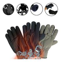 Luva Para Motociclista Impermeável Lã Térmica Chuva Frio Luva Para Motociclista Impermeável Lã Térmica Chuva Frio