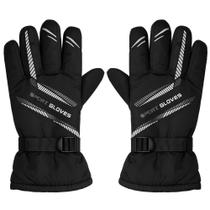 Luva Para Motoqueiro Térmica Impermeável Peludo P/Frio Inverno