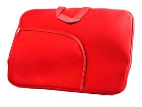Luva para notebook com bolso 17 polegadas cor vermelho - Taber