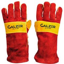 Luva Para Solda e Alta Temperatura Raspa E Couro - Galzer