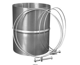 Luva Para Tubo Flextic De Alumínio 100Mm