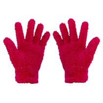 Luva Pelúcia Adulto Masculina Feminina inverno Quentinha Proteção Frio