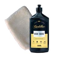 Luva Pelúcia Para Lavar Carros + Shampoo Cadillac High Shine