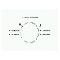 LUVA PINHAO para MBB 1519 1520 2220 (8 FUROS 26 ESTRIAS MONT LUVA PINHAO para MBB 1519 1520 2220 (8 FUROS 26 ESTRIAS MONT