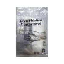 Luva Plástica Descartável 100unid - Descarpack